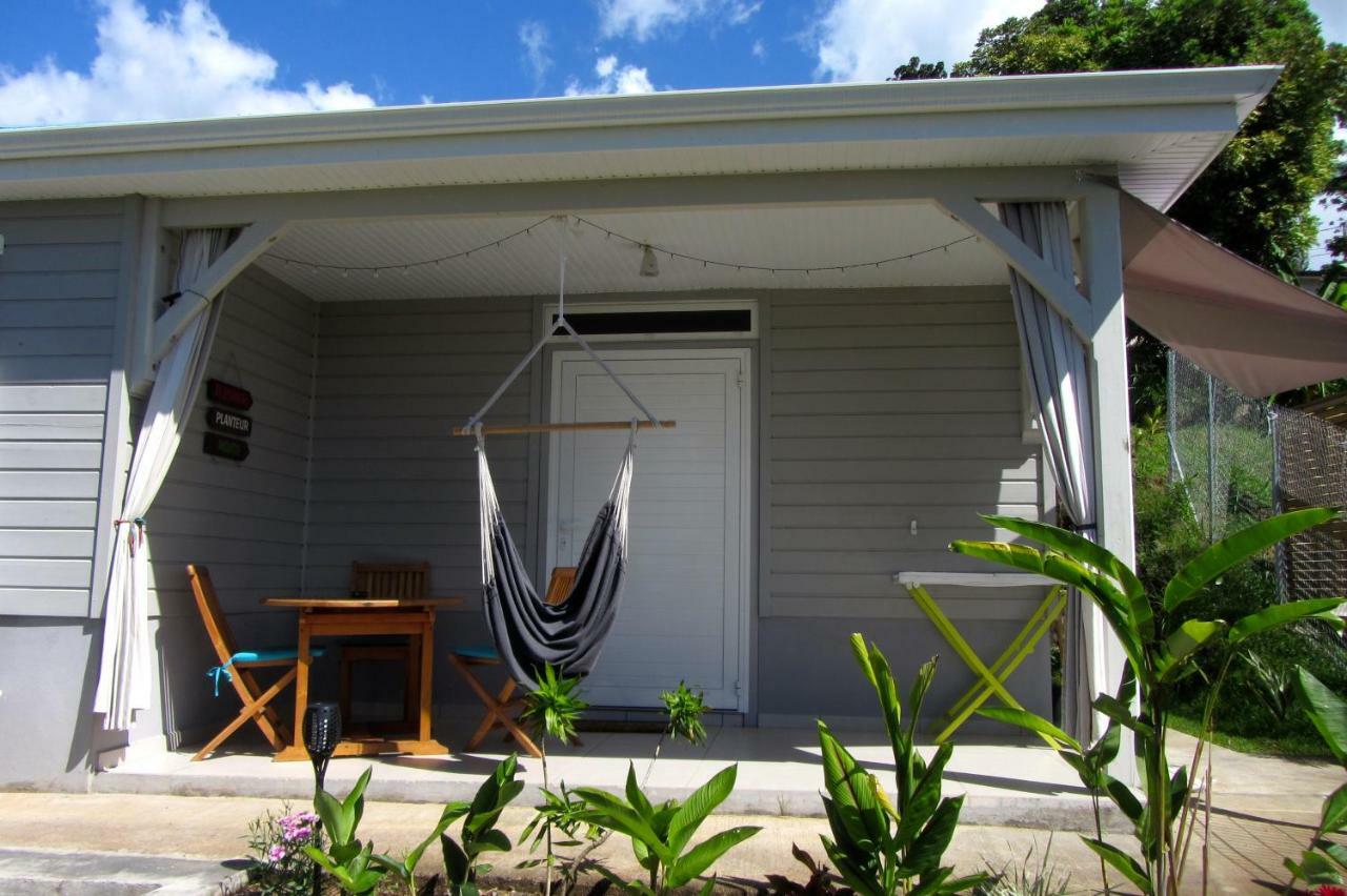Or Bleu-Bungalow Volcan Soufriere-Vue Sur Mer Saint-Claude Eksteriør billede